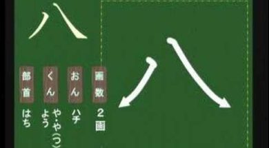 【小学生：1年生の漢字】小学校1年生で習う漢字の筆順を覚えよう④