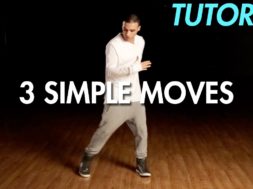 3 Simple Dance Moves for Begginers. 初心者向けの簡単な３つの動き。