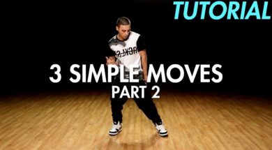 3 Simple Dance Moves for Beginners – Part 2　初心者向けヒップホップの３つの基本動作