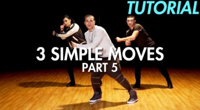 【Part 5】3 Simple Dance Moves for Beginners初心者向けヒップホップの３つの基本動作