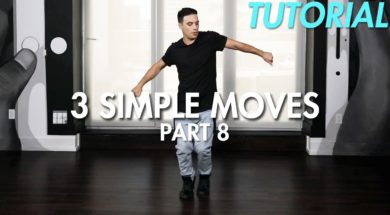 【Part 8】3 Simple Dance Moves for Beginners初心者向けヒップホップの３つの基本動作