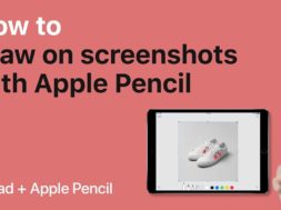 撮影したスクリーンショットにiPadのApplepencilで絵や文字を描くには？