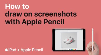 撮影したスクリーンショットにiPadのApplepencilで絵や文字を描くには？