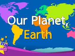 Our Planet, Earth <Kids vocabulary>