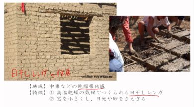 【中学校地理コース　03-3】世界の住