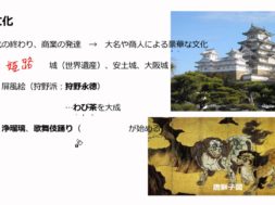 【中学校歴史コース　09-6】桃山文化