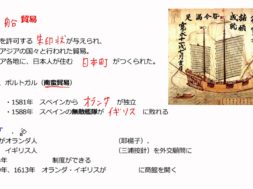 【中学校歴史コース　10-4】江戸初期の外交