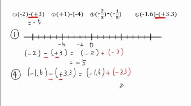 【中1数学　02-6】正負の数の引き算 問題