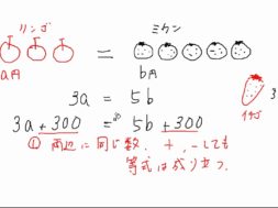 【中1数学　06-2】等式の性質