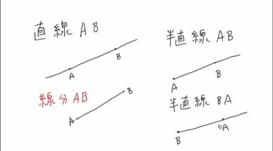 【中1数学　11-1】直線と記号
