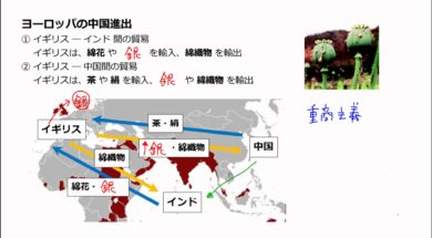 【中学校歴史コース　14-2】ヨーロッパの中国進出①アヘン戦争