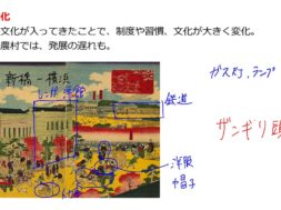 【中学校歴史コース　15-4】文明開化