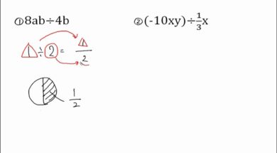 【中2数学　01-8】 文字式どうしの除法