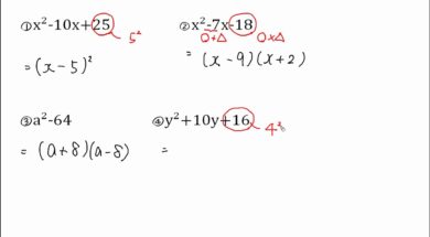 【中3数学　02-8】因数分解 公式の使い分け