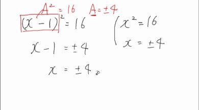 【中3数学　05-6】平方根を使って解く②
