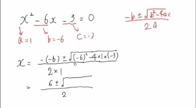 【中3数学　05-7】解の公式を使って解く
