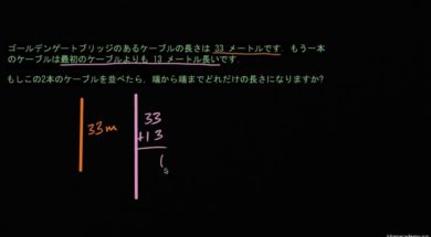 長さの文章問題