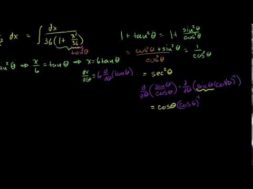三角関数による置換積分法2