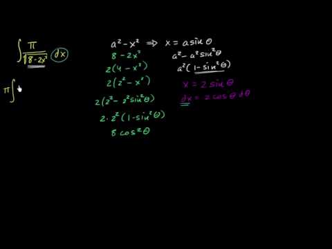 x=sin(θ)による置換積分法