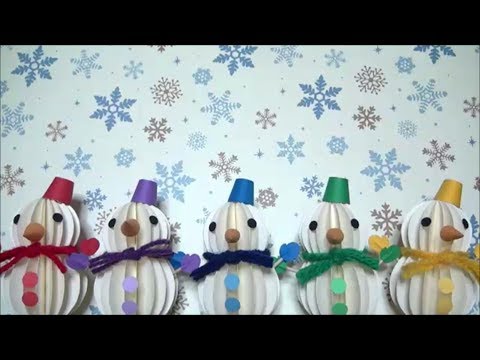 クリスマス飾り 雪だるまの作り方 Cmovie 教育に特化した無料動画サイト シームービー オンライン学習サイト