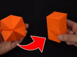 【一瞬で形が変わる】折り紙の折り方