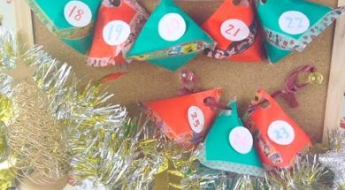 ☆クリスマスが待ち遠しい！簡単かわいいアドベントカレンダー