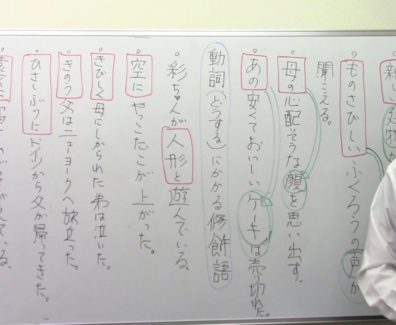 【中学受験】国語・文法　修飾語・被修飾語のコツ