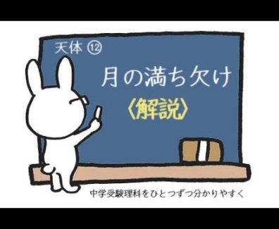 【中学受験・理科】天体・月の満ち欠け