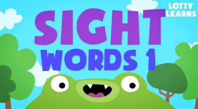 Kids Reading Lesson 3 – Sight Words 1