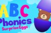 ABC phonics – A is for apple SURPRISE EGGS