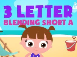 Kids Reading Lesson 16 – Three Letter Blending with Short A