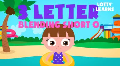 Kids Reading Lesson 19 – Three Letter Blending with Short O