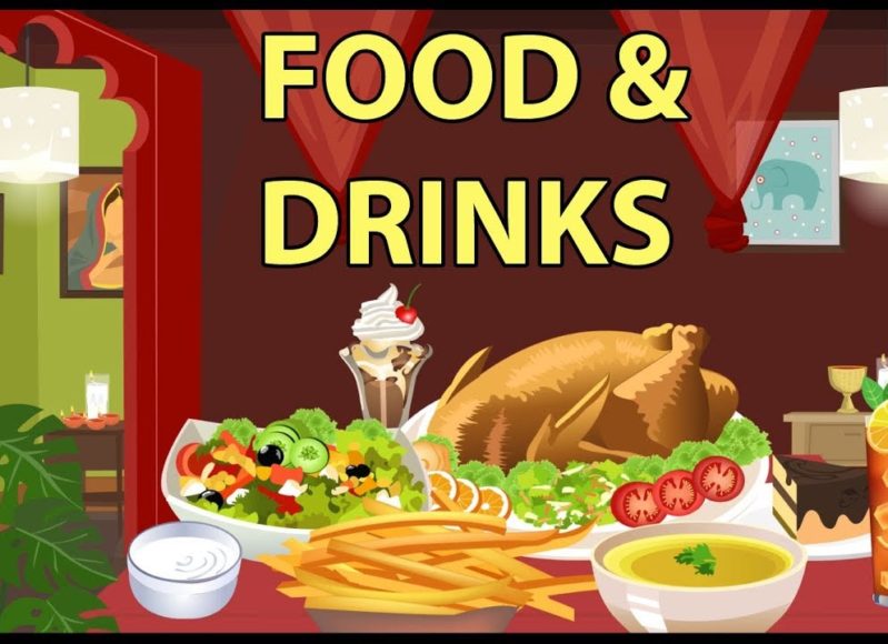 Food and drinks vocabulary