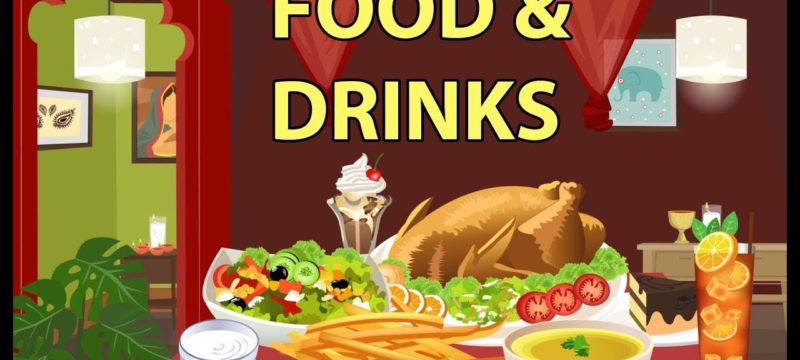 Food and drinks vocabulary