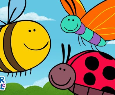 Butterfly Ladybug Bumblebee