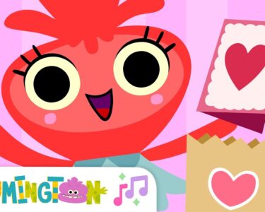 Making A Card For My Valentine