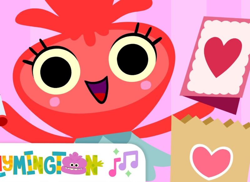 Making A Card For My Valentine